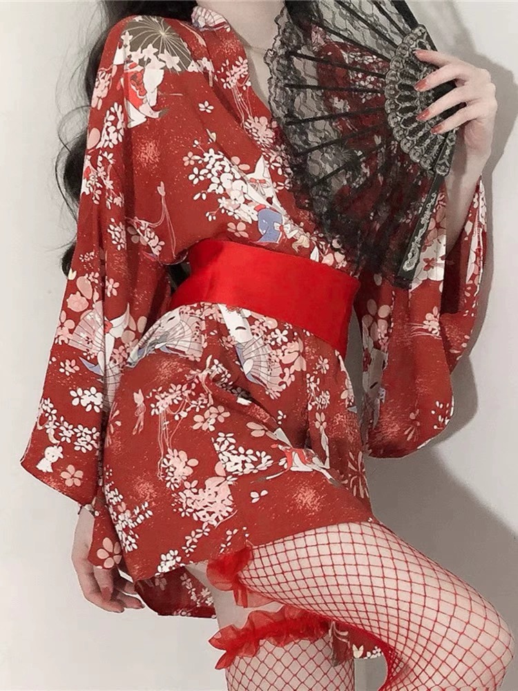 Sex Japanese Kimono Sexy Sleep - Robe Silk Women ulasan dan harga