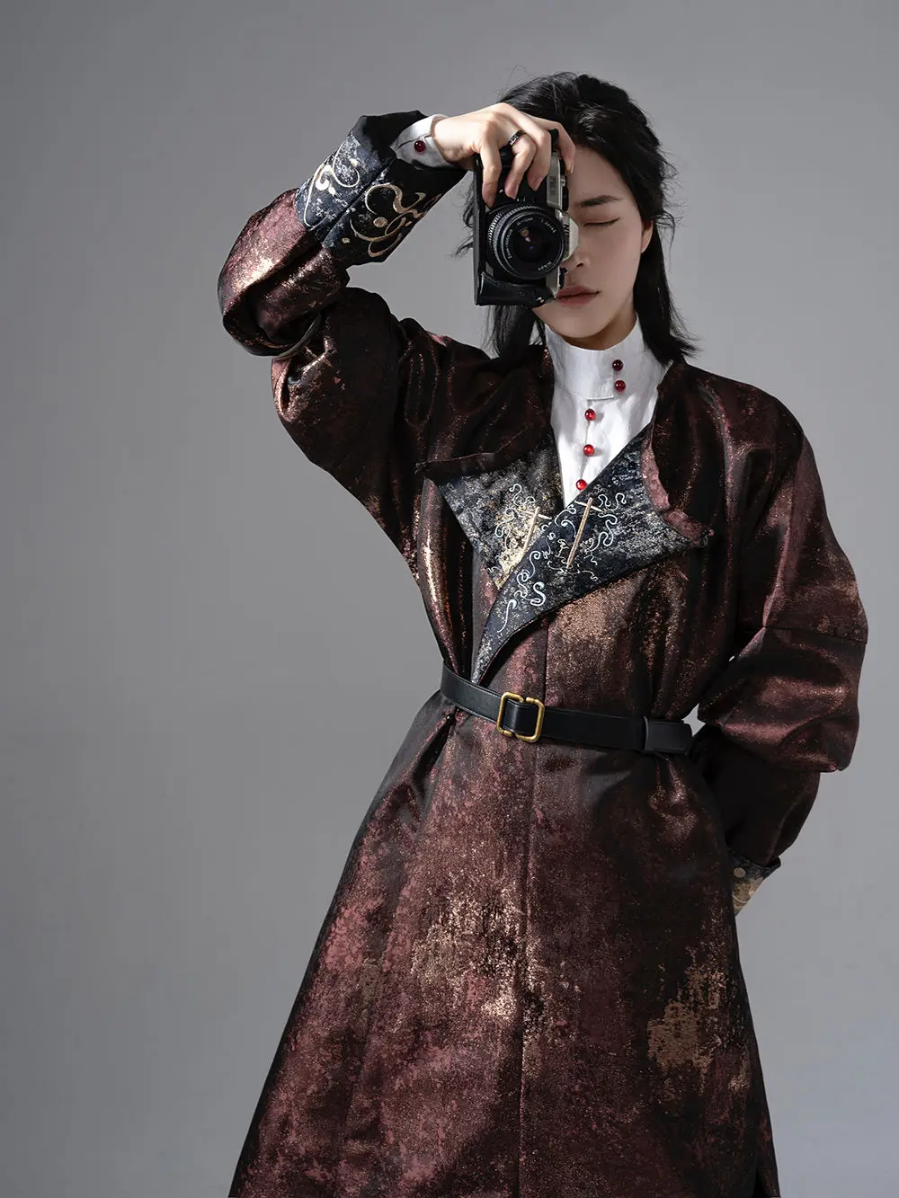 Chinese silk robe Costume Tang - Robe Silk Women ulasan dan harga